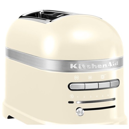 KitchenAid Artisan 5KMT2204EAC Toaster 1250W Cream - Perfect Toast, Iconic Design, Kitchen Essential!